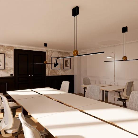 Espace indépendant 95 m² 12 postes Coworking Rue de la Bienfaisance Paris 75008 - photo 5