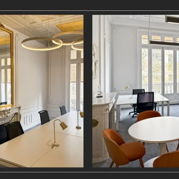 Bureau privé 28 m² 8 postes Location bureau Avenue Kléber Paris 75016 - photo 5