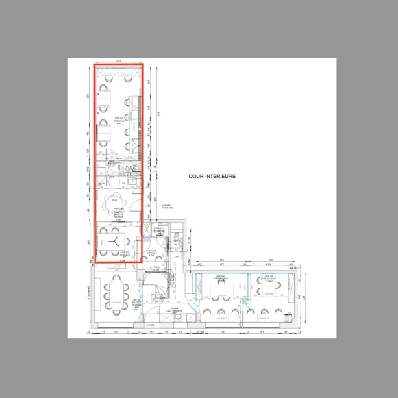 Espace indépendant 36 m² 13 postes Location bureau Rue Ernest Psichari Paris 75007 - photo 5
