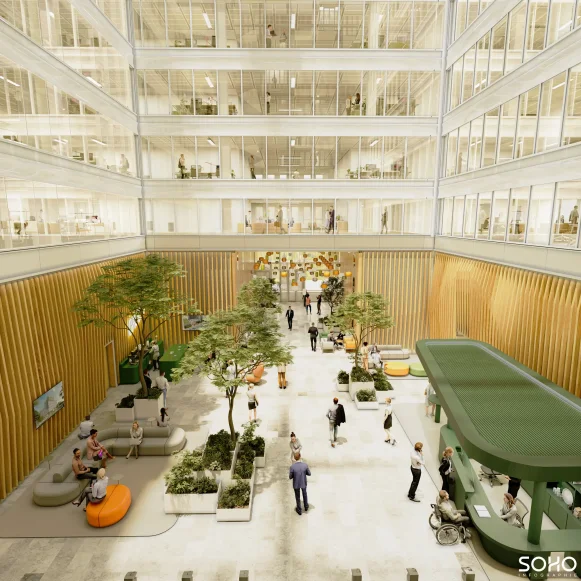 Espace indépendant 300 m² 60 postes Location bureau Rue Garibaldi Lyon 69003 - photo 6