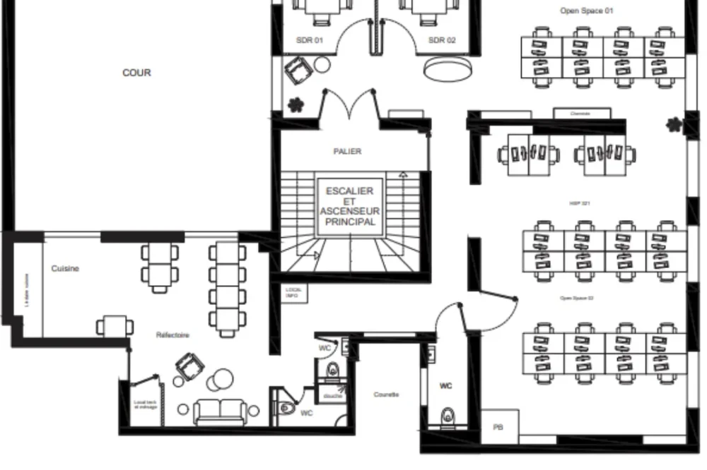 Espace indépendant - 75002 - 36 postes - 24000€