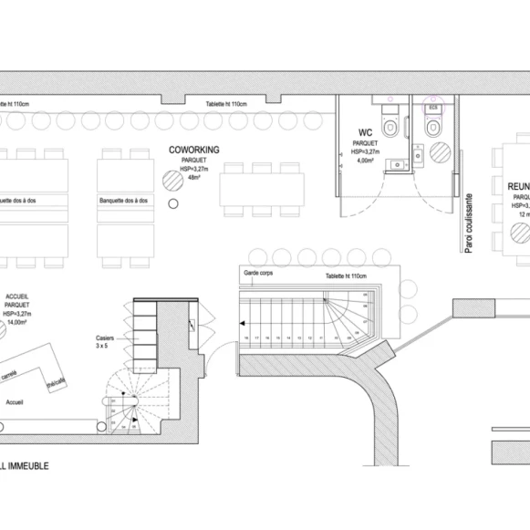 Bureau privé 80 m² 20 postes Location bureau Rue Saint-Martin Paris 75004 - photo 4