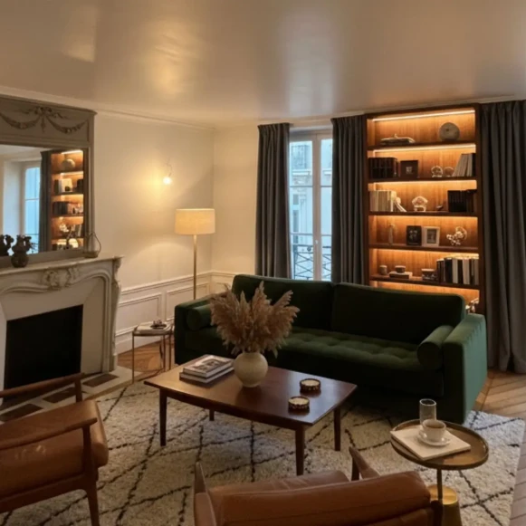 Bureau privé 21 m² 4 postes Location bureau Rue de Surène Paris 75008 - photo 5