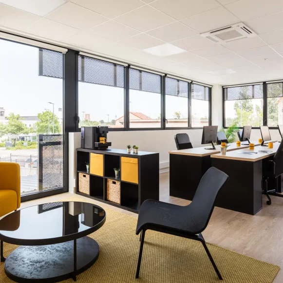 Bureau privé 35 m² 9 postes Location bureau Rue Frédéric Fays Villeurbanne 69100 - photo 1