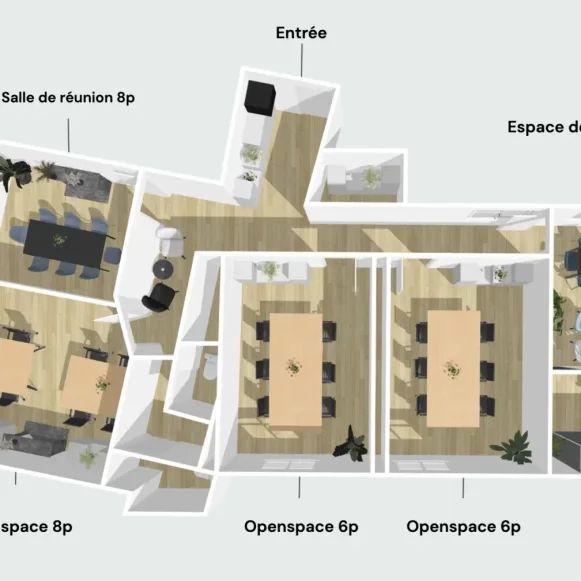 Espace indépendant 126 m² 20 postes Location bureau Rue d'Antin Paris 75002 - photo 10