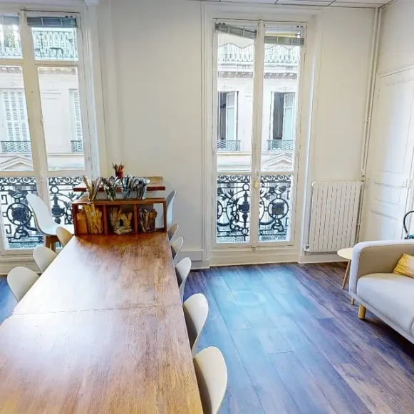 Espace indépendant 280 m² 40 postes Location bureau Rue Saint-Lazare Paris 75009 - photo 2