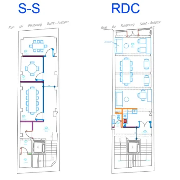 Bureau privé 46 m² 12 postes Coworking Rue du Faubourg Saint-Antoine Paris 75012 - photo 15