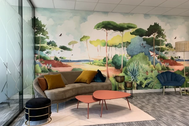 Bureau privé - 33700 - 4 postes - 1508€