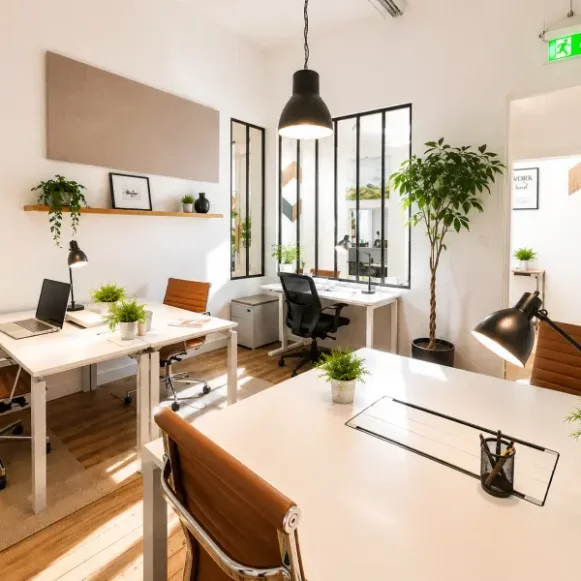 Bureau privé 25 m² 5 postes Coworking Rue Martel Paris 75010 - photo 1