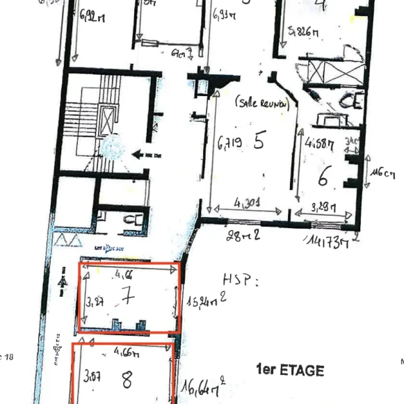 Bureau privé 31 m² 10 postes Location bureau Rue Lincoln Paris 75008 - photo 7