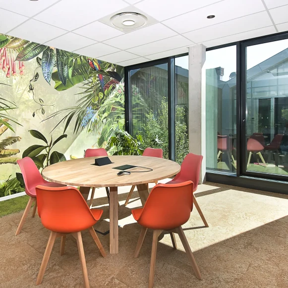 Bureau privé 74 m² 13 postes Coworking Rue des Bouleaux Lesquin 59810 - photo 5