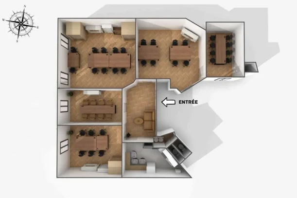 Espace indépendant - 75003 - 28 postes - 12600€