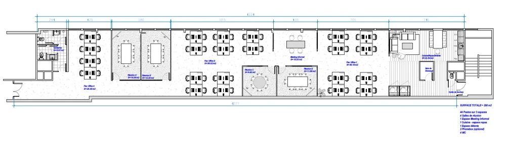 Espace indépendant - 75001 - 45 postes - 25000€