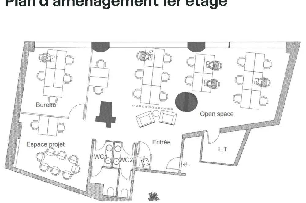 Espace indépendant - 75006 - 35 postes - 21500€