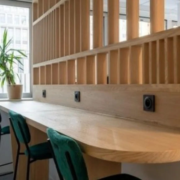 Bureau privé 218 m² 28 postes Location bureau Boulevard de Vaugirard Paris 75015 - photo 8