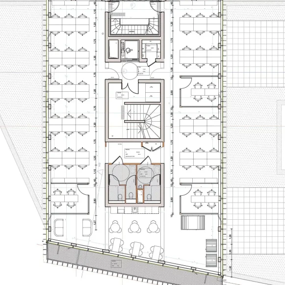 Espace indépendant 252 m² 54 postes Location bureau Avenue Raymonde Chauvet Nantes 44300 - photo 4