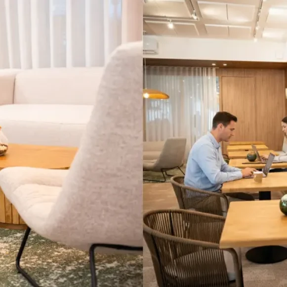 Bureau privé 15 m² 2 postes Coworking Boulevard Michaēl Faraday Serris 77700 - photo 2