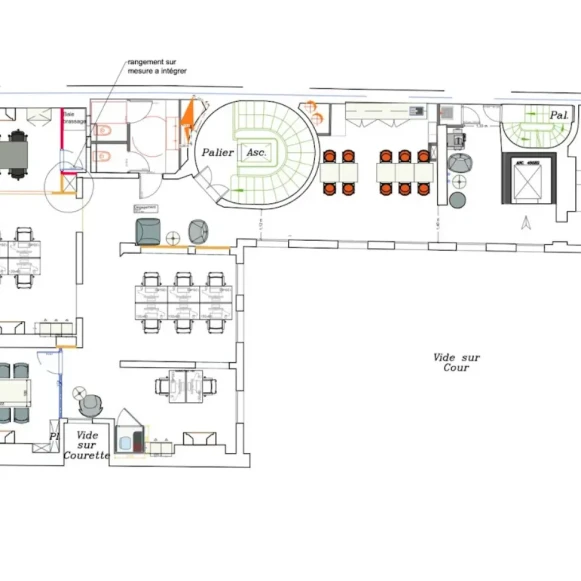 Espace indépendant 211 m² 18 postes Location bureau Rue Chauchat Paris 75009 - photo 9