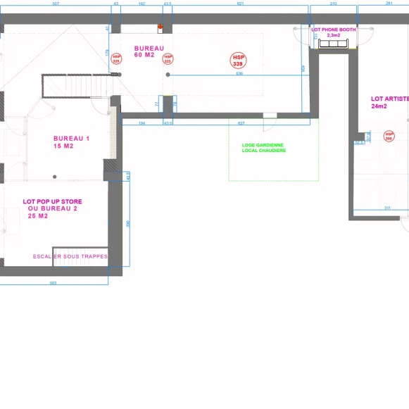 Bureau privé 60 m² 10 postes Coworking Rue Pierre Semard Paris 75009 - photo 1