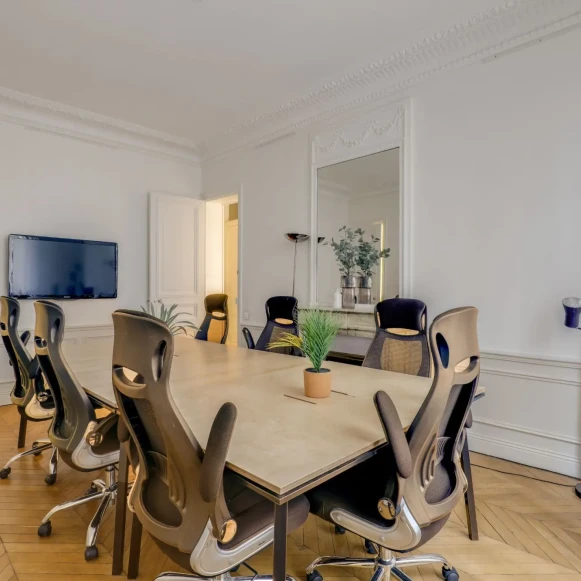 Bureau privé 180 m² 22 postes Location bureau Rue Théodule Ribot Paris 75017 - photo 5