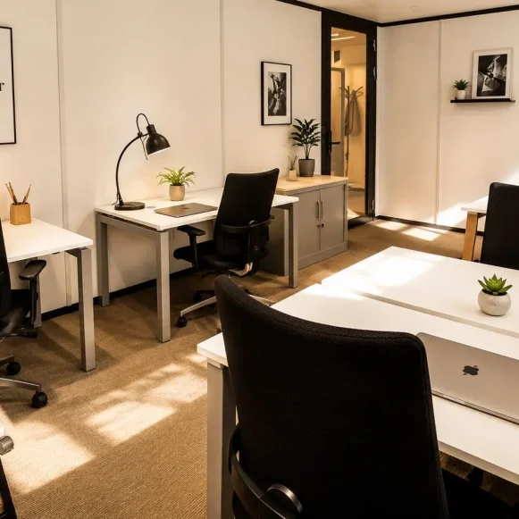 Bureau privé 30 m² 6 postes Coworking Rue de Rouvray Neuilly-sur-Seine 92200 - photo 1