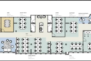 Bureau privé - 75010 - 70 postes - 45000€