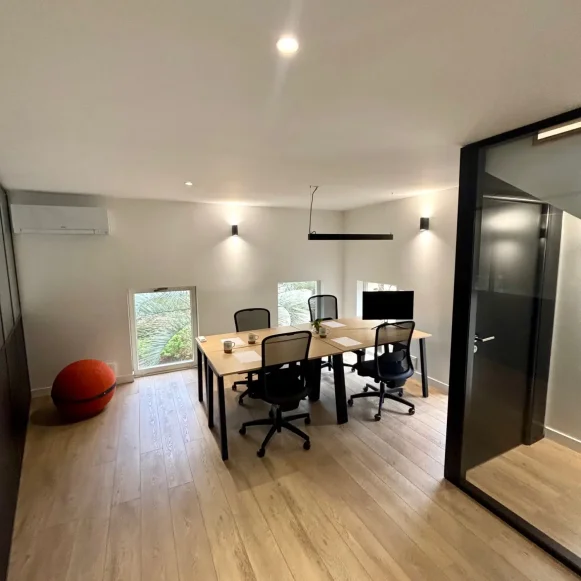 Bureau privé 21 m² 4 postes Location bureau Rue Turenne Bordeaux 33000 - photo 2