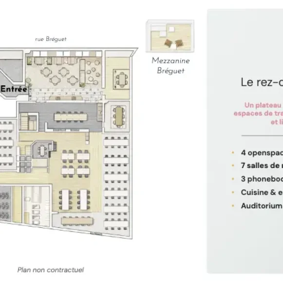 Espace indépendant 1 405 m² 168 postes Coworking Rue Bréguet Paris 75011 - photo 7