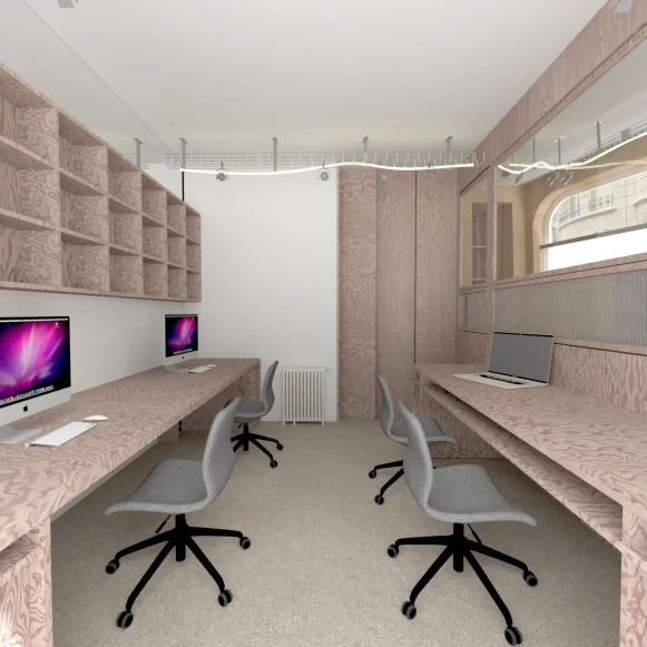 Bureau privé 13 m² 4 postes Coworking Rue Jean de la Fontaine Paris 75016 - photo 2