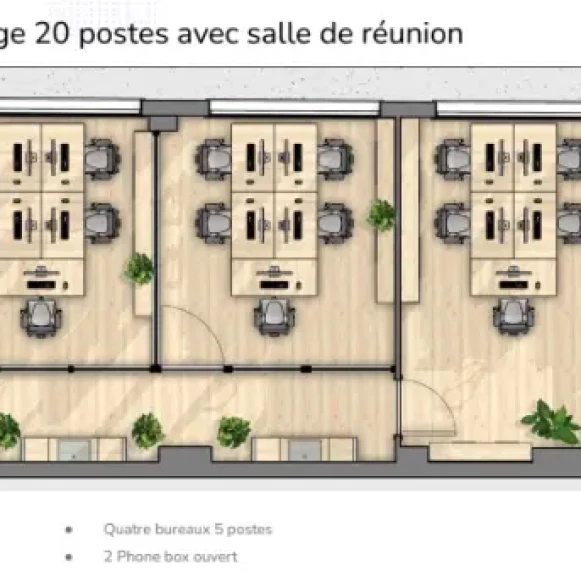 Espace indépendant 150 m² 20 postes Location bureau Avenue des Champs-Élysées Paris 75008 - photo 3