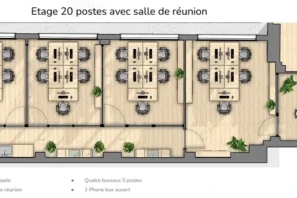 Espace indépendant - 75008 - 20 postes - 15000€