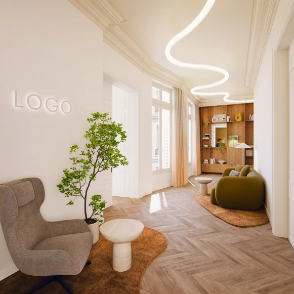 Espace indépendant 623 m² 78 postes Location bureau Boulevard Haussmann Paris 75008 - photo 2