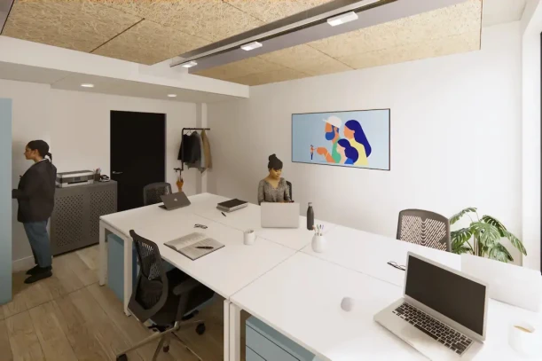 Bureau privé - 75011 - 4 postes - 3200€