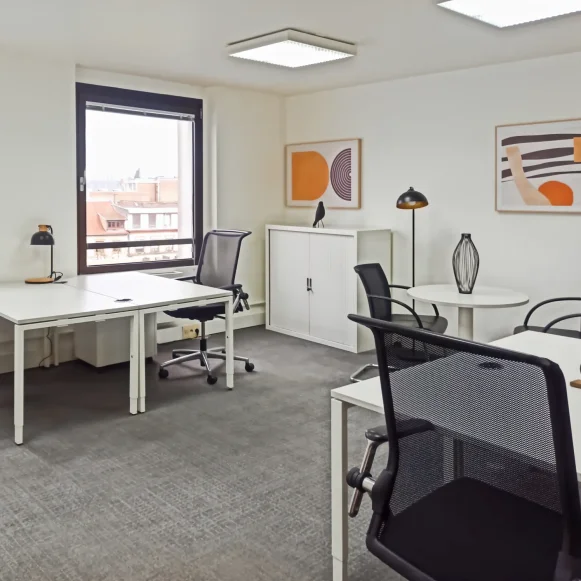 Bureau privé 23 m² 4 postes Coworking Quai Kléber Strasbourg 67000 - photo 2
