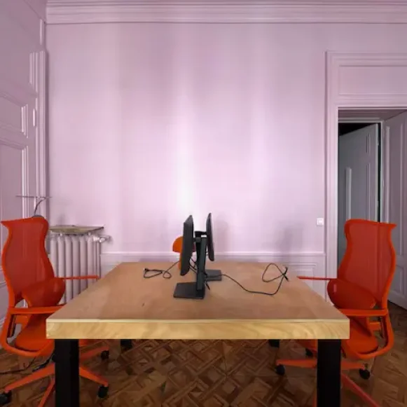 Bureau privé 15 m² 4 postes Coworking Rue d'Algérie Lyon 69001 - photo 4