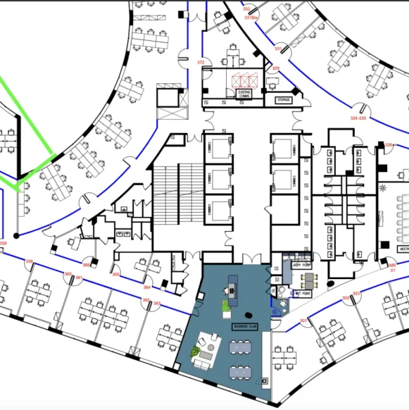 Bureau privé 99 m² 21 postes Location bureau Place des Cinq Martyrs du Lycée Buffon Paris 75015 - photo 4
