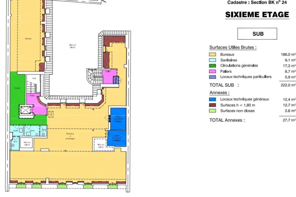 Espace indépendant - 75008 - 231 postes - 184800€