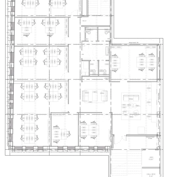 Bureau privé 24 m² 8 postes Coworking Place Martin Levasseur Saint-Ouen-sur-Seine 93400 - photo 1