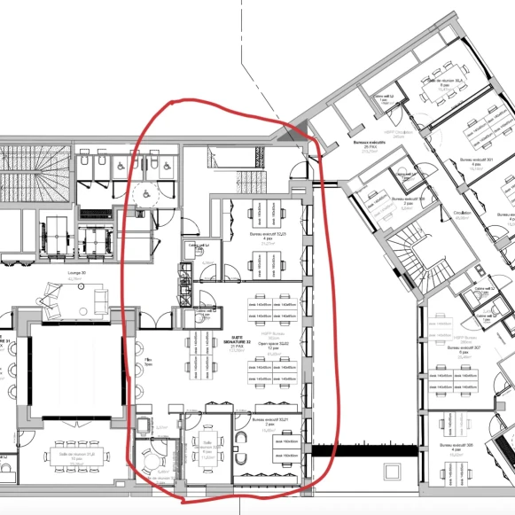 Bureau privé 127 m² 18 postes Coworking Avenue de Messine Paris 75008 - photo 1