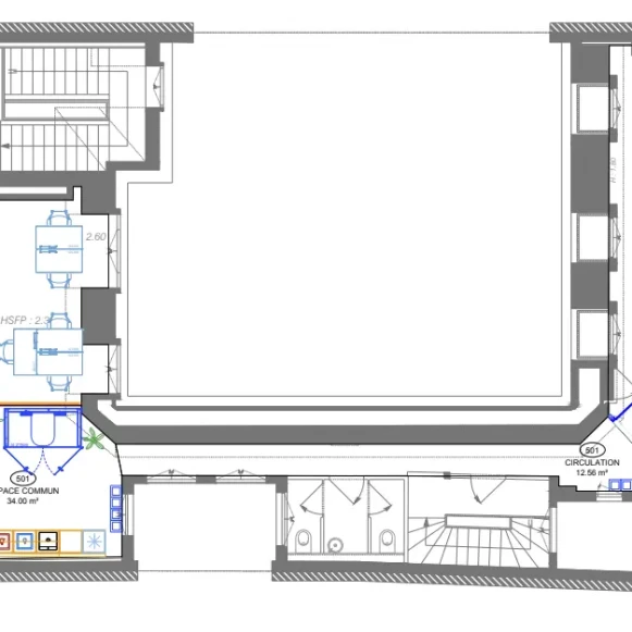 Espace indépendant 227 m² 42 postes Coworking Rue Cambacérès Paris 75008 - photo 7