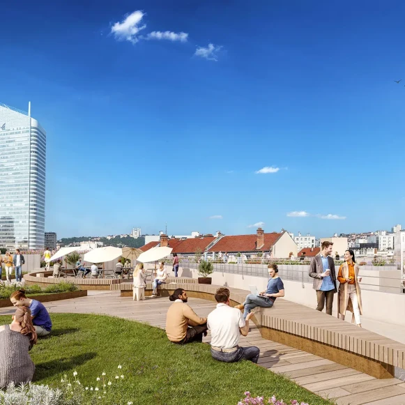 Bureau privé 55 m² 4 postes Location bureau Rue Juliette Récamier Lyon 69006 - photo 8