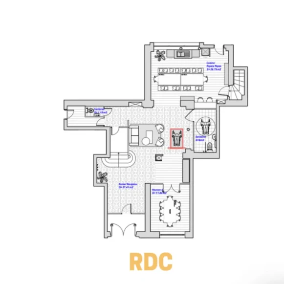 Espace indépendant 450 m² 70 postes Location bureau Rue de Meaux Paris 75019 - photo 5