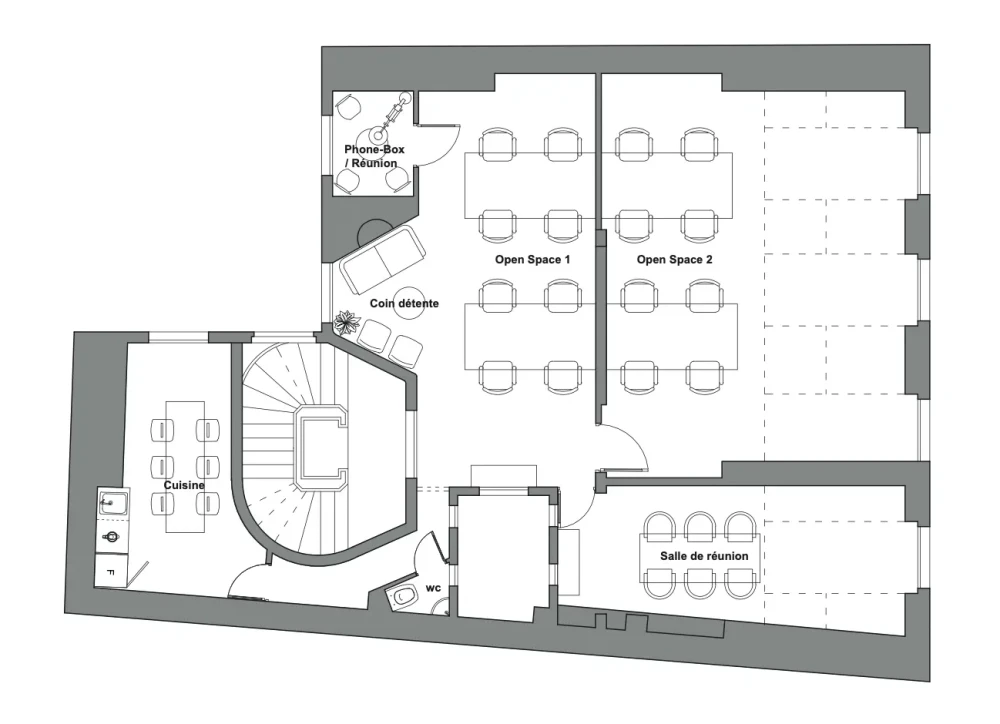 Espace indépendant - 75003 - 16 postes - 8500€