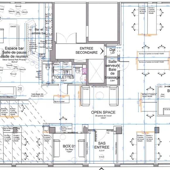 Bureau privé 120 m² 10 postes Location bureau Rue Paul Guiton Annecy 74000 - photo 13