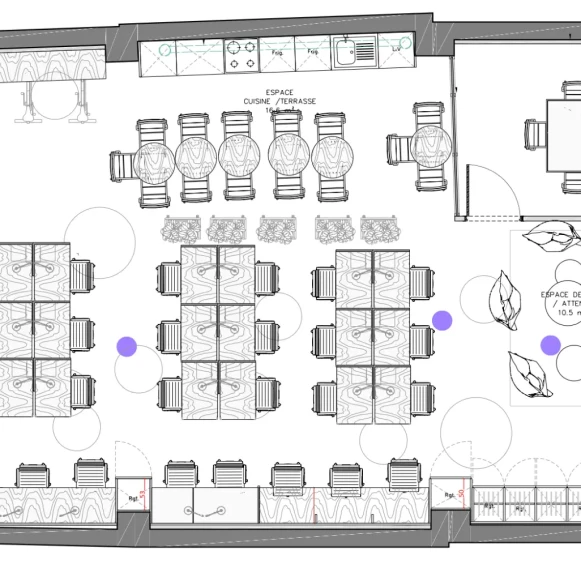 Espace indépendant 160 m² 35 postes Location bureau Rue Sainte-Apolline Paris 75002 - photo 3