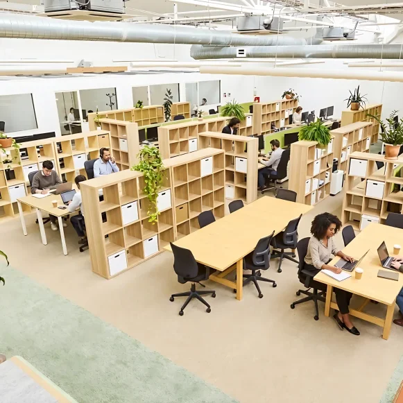 Bureau privé 9 m² 3 postes Location bureau Rue du Chemin Vert Paris 75011 - photo 3
