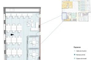 Bureau privé - 75003 - 27 postes - 14840€