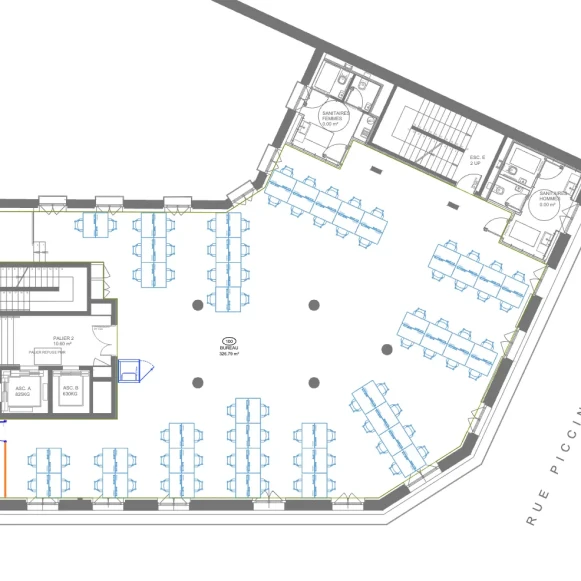 Bureau privé 16 m² 4 postes Location bureau Rue Duret Paris 75016 - photo 3