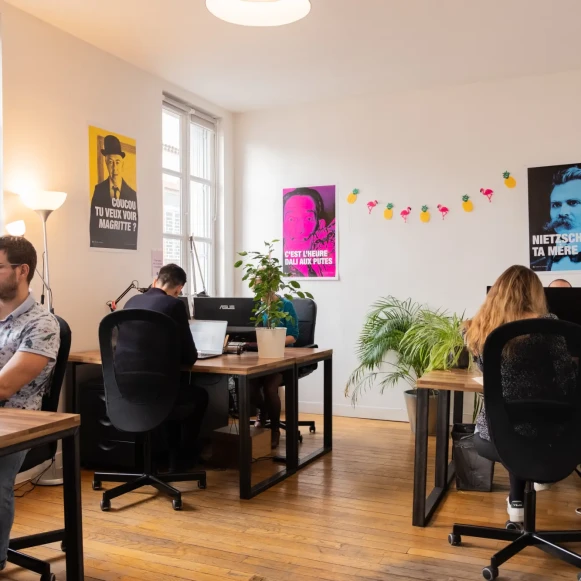 Open Space  2 postes Coworking Rue d'Austerlitz Toulouse 31000 - photo 1