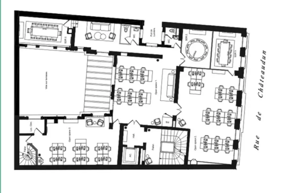 Espace indépendant - 75009 - 44 postes - 33000€